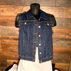 jean jacket vest